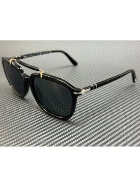 New Persol Men Black Sunglasses 57-20-145